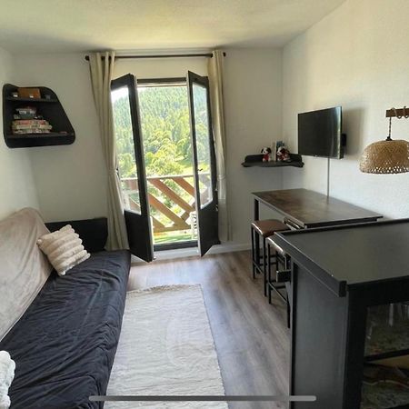Studio Cosy 4 Couchages Avec Parking Et Balcon, Au Pied Telesiege Et Vente Forfaits A La Foux D'Алос Екстериор снимка